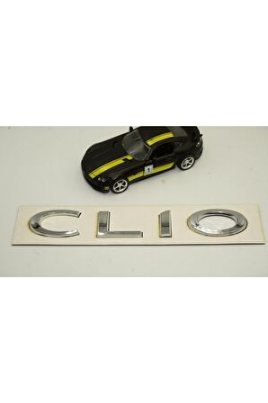 Clio Bagaj Yazı Logo Amblem 3m 3d