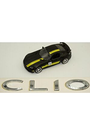 Clio Bagaj Yazı Logo Amblem 3m 3d