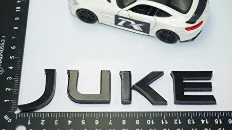 DK Tuning juke Siyah ABS 3M Bagaj Yazı Logo Nissan İle Uyumlu
