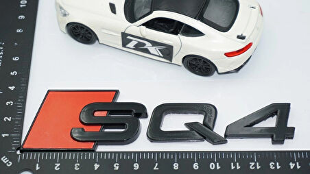 DK Tuning SQ4 Siyah ABS 3M 3D Bagaj Logo Audi İle Uyumlu
