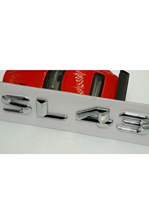 Benz Sl 43 Bagaj Krom Metal 3m 3d Yazı Logo
