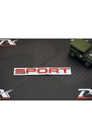 Range Rover Sport Krom Metal Bagaj Logo Amblem 3m 3d