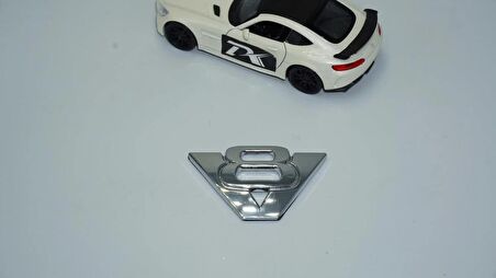 DK Tuning Explorer V8 Bagaj 3M Krom Metal Logo Amblem Ford İle Uyumlu