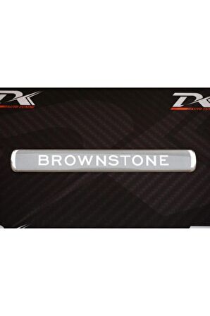 Brownstone 3m Silikon Kaplama Bagaj Logo