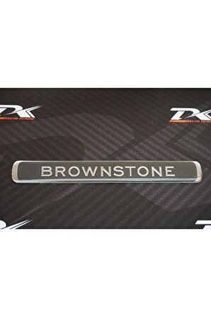 Brownstone 3m Silikon Kaplama Bagaj Logo