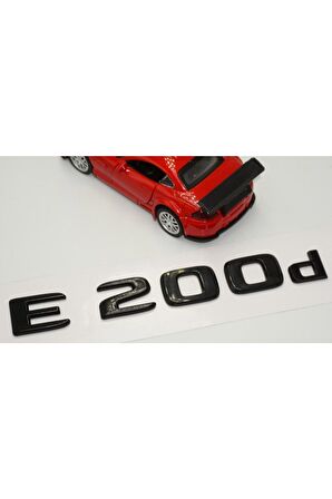 E 200d Bagaj Parlak Siyah Abs 3m 3d Yazı Logo
