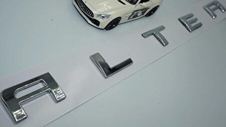 DK Tuning Seat Altea Krom ABS 3M 3D Bagaj Yazı Logo