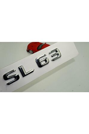Benz Sl 63 Bagaj Krom Metal 3m 3d Yazı Logo