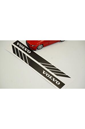 Volvo Yan Aynalar Selefon Kaplama Sticker Seti