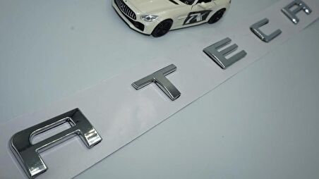 DK Tuning Seat Ateca Krom ABS 3M 3D Bagaj Yazı Logo