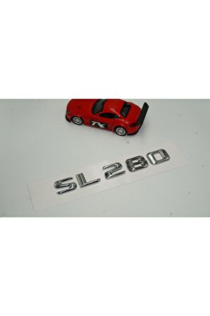 Benz Sl 280 Bagaj Krom Metal 3m 3d Yazı Logo