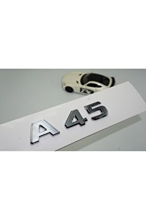 DK Benz A45 Bagaj Krom ABS 3M 3D Yazı Logo
