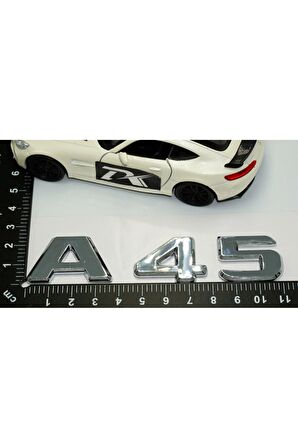 DK Benz A45 Bagaj Krom ABS 3M 3D Yazı Logo