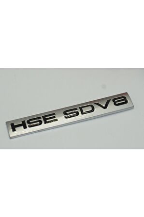 Land Rover Range Rover Sport Hse Sdv8 Bagaj Gri Metal Logo Amblem