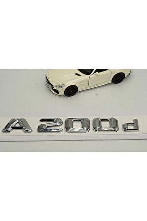 A200d Bagaj Krom Metal 3m 3d Yazı Logo