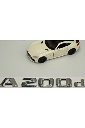A200d Bagaj Krom Metal 3m 3d Yazı Logo