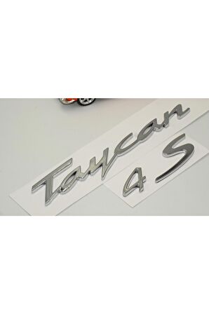 Porsche Taycan 4s Bagaj 3m 3d Abs Yazı Logo Amblem