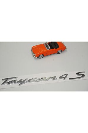 Porsche Taycan 4s Bagaj 3m 3d Abs Yazı Logo Amblem