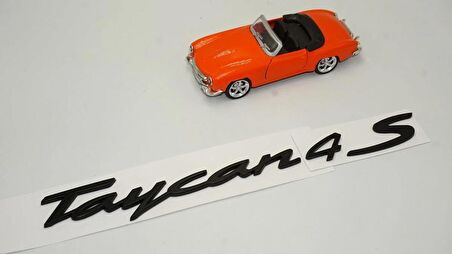 DK Tuning Porsche Taycan 4S Bagaj 3M 3D ABS Yazı Logo Amblem