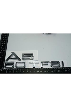 Audi A5 50 Tfsi Krom Abs 3m 3d Bagaj Yazı Logo Orjinal Ürün