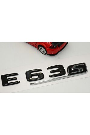 E 63s Bagaj Parlak Siyah Abs 3m 3d Yazı Logo