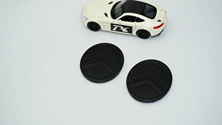 DK Tuning Citroen C3 C4 C5 C6 Siyah ABS Yan Kanatlar Logo Arma Seti