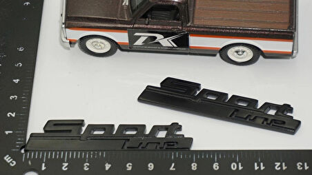 DK Tuning Bmw SportLine Siyah Logo Yan Çamurluk Logo Amblem Arma Seti