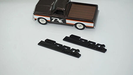 DK Tuning Bmw SportLine Siyah Logo Yan Çamurluk Logo Amblem Arma Seti