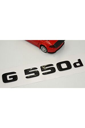 G 550d Bagaj Parlak Siyah Abs 3m 3d Yazı Logo