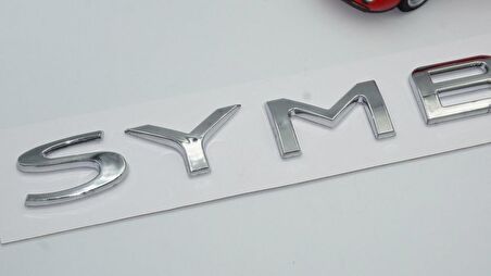 Dk Symbol Krom Abs 3m 3d Bagaj Yazı Logo