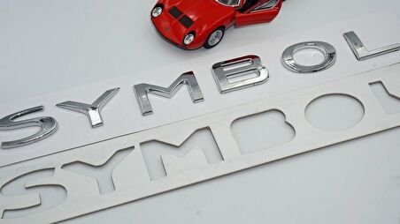 Dk Symbol Krom Abs 3m 3d Bagaj Yazı Logo