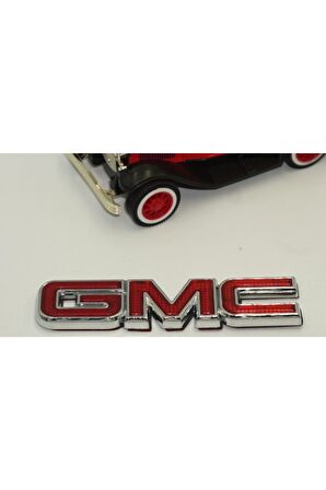 Gmc 3m 3d Krom Abs Bagaj Logo Arma