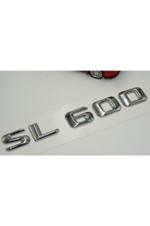 Benz 600 Sec Bagaj Krom Metal 3m 3d Yazı Logo