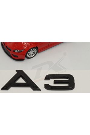Audi Bagaj Krom 3m Yazı Logo Orjinal Ürün