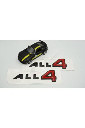 Cooper All4 3m 3d Kapı Yazı Logo 2 Li Set