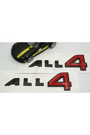 Cooper All4 3m 3d Kapı Yazı Logo 2 Li Set