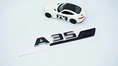 DK Tuning A 35S Bagaj Gri Siyah ABS Yazı Logo Benz İle Uyumlu