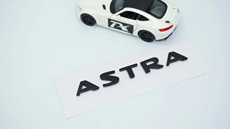 DK Tuning Astra Bagaj Siyah ABS Yazı Logo Amblem Opel İle Uyumlu