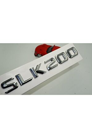 Benz Slk 200 Bagaj Krom Metal 3m 3d Yazı Logo