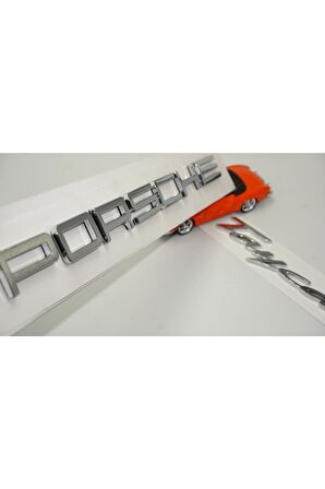 Porsche Taycan Bagaj 3m 3d Abs Yazı Logo Amblem Seti