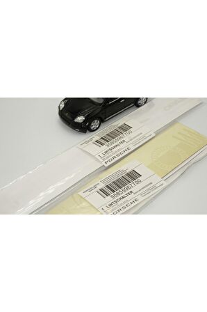 Porsche Taycan Bagaj 3m 3d Abs Yazı Logo Amblem Seti