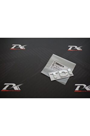 Tdi Bagaj Krom Metal 3m 3d Yazı Logo Arma