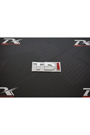 Tdi Bagaj Krom Metal 3m 3d Yazı Logo Arma