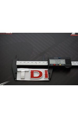 Tdi Bagaj Krom Metal 3m 3d Yazı Logo Arma