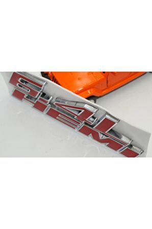 Dodge Challenger Charger 6.4l Hemı Bagaj Krom Metal Yazı Amblem Arma