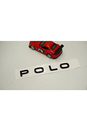 Volkswagen Polo 2021+ Bagaj 3m 3d Yeni Nesil Parlak Siyah Abs Yazı Logo Amblem