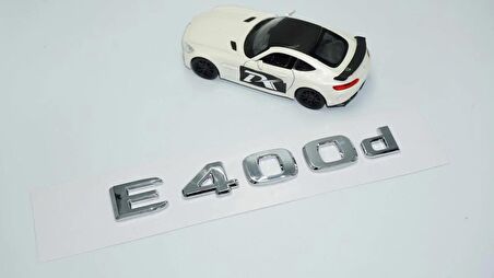 DK Tuning E400d Bagaj Krom ABS 3M 3D Yazı Logo Benz İle Uyumlu
