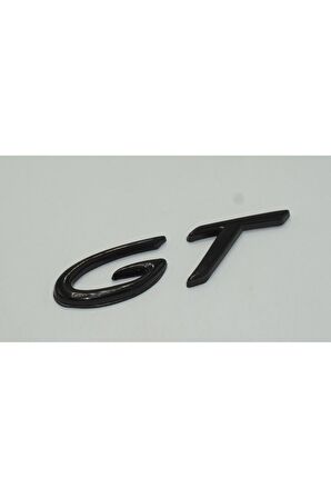 DK Porsche GT Siyah Metal Bagaj Logo Ürün