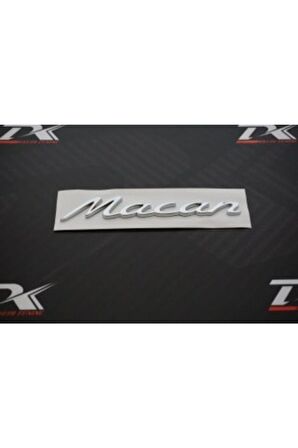 Macan Metal 3m Bagaj Logo Orjinal Ürün