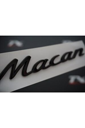 Macan Metal 3m Bagaj Logo Orjinal Ürün